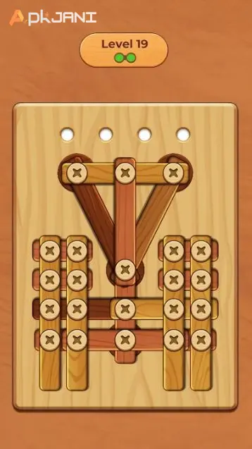 wood screw puzzle mod apk