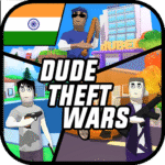 Dude Theft Wars MOD APK v0.9.0.9f5 (Money, Ammo) Download